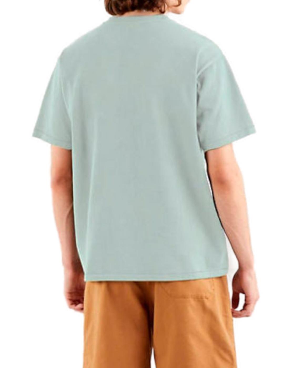 Camiseta Levis Vintage Fit verde -z