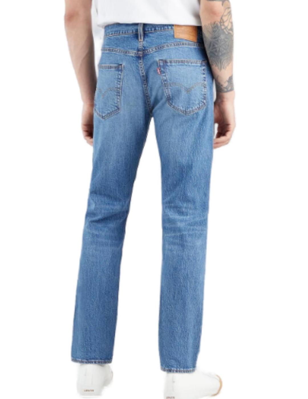 Pantalón vaquero Levis 502 azul para hombre-z