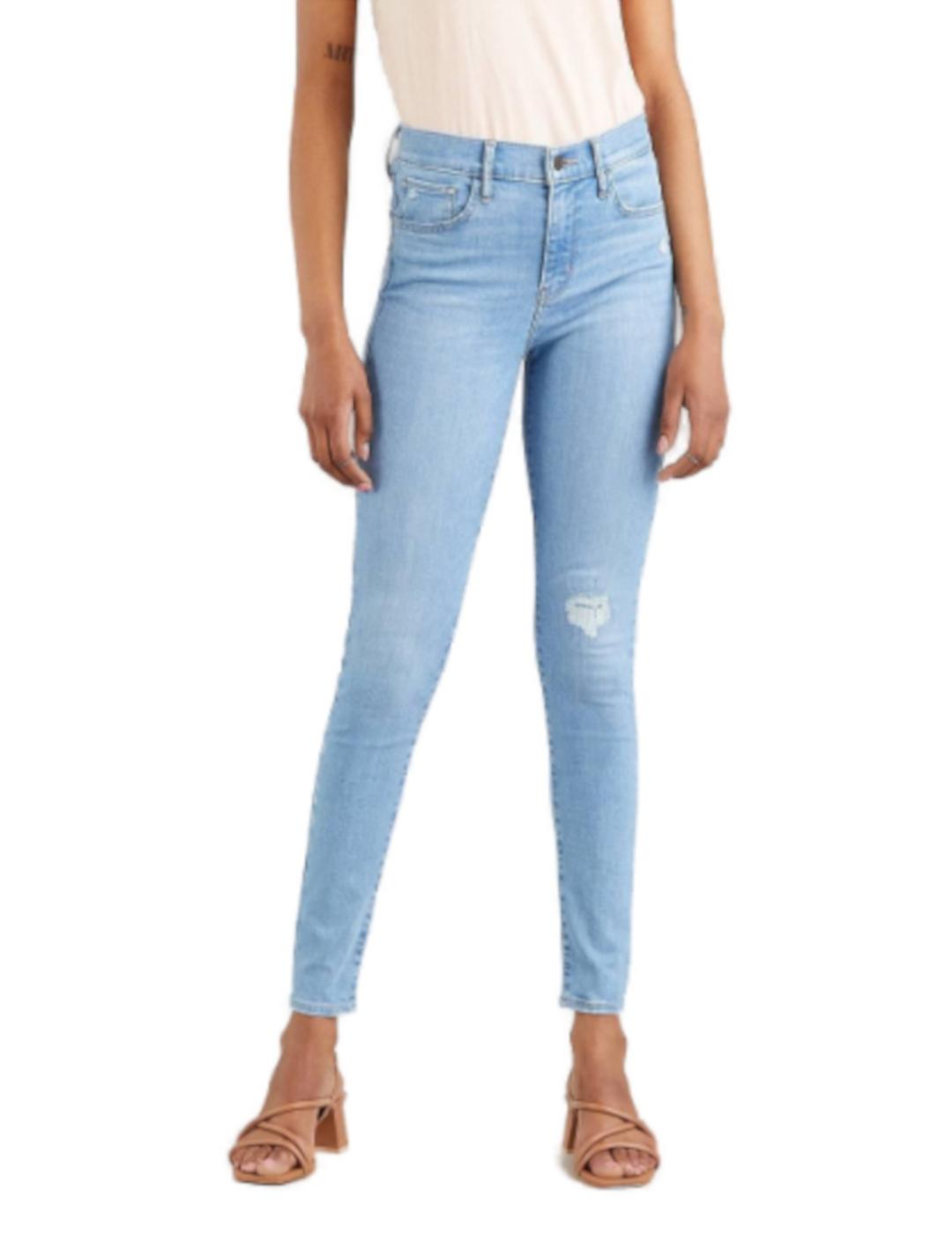 Pantalón vaquero Levis 720 azul para mujer -z