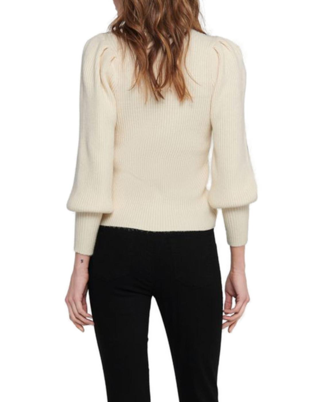 Jersey Only Katia perkins beige para mujer-z