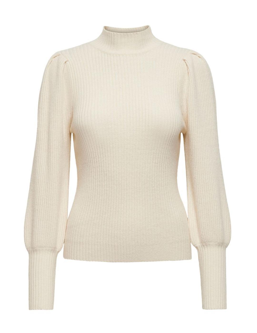 Jersey Only Katia perkins beige para mujer-z