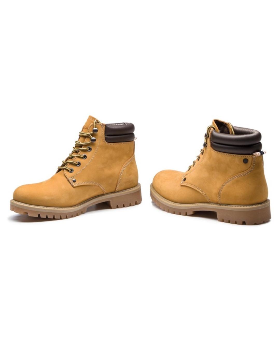 Botas Jack-Jones Stoke marrón para hombre-z