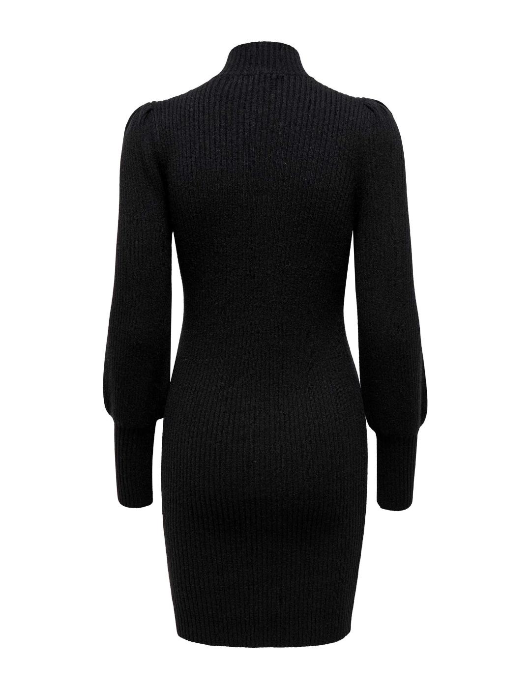 Vestido Only Katia punto negro para mujer-z