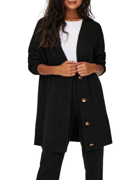 China aprobar Empírico Cardigan Only Gabi negro para mujer-z