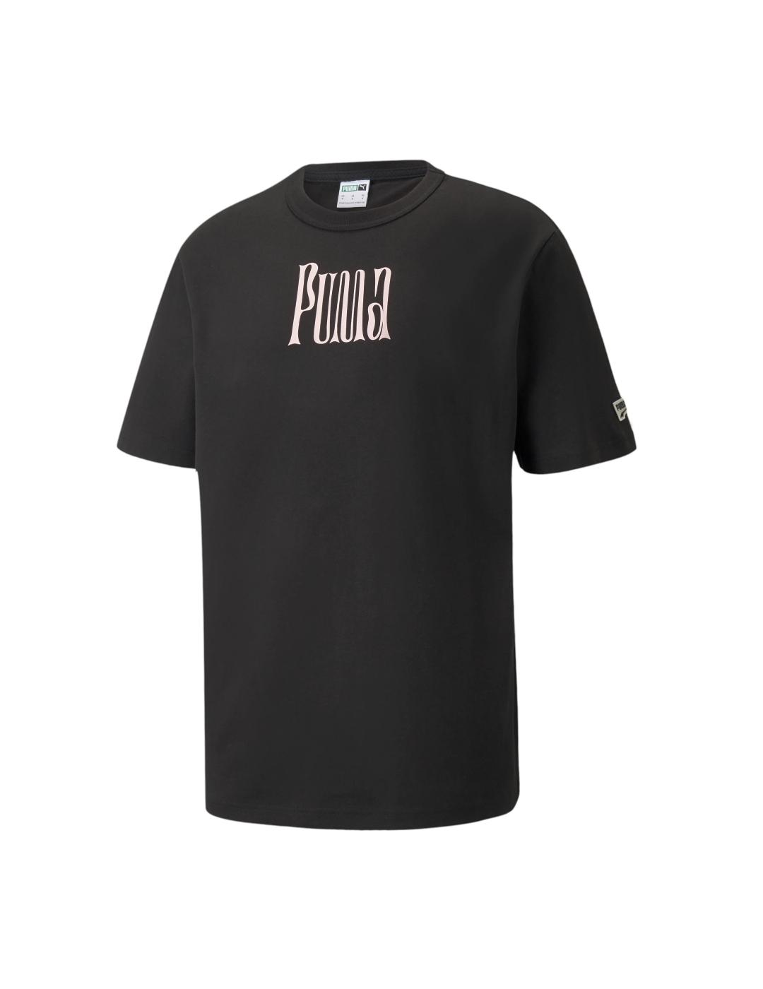 Camiseta Puma Downtown negro para hombre-z