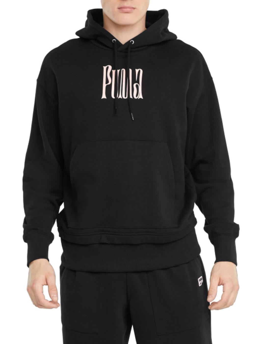 Sudadera Puma Downtown negro para hombre-z