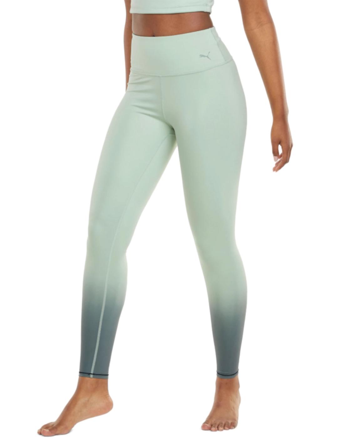 Malla Puma Studio ombre verde agua para mujer-z