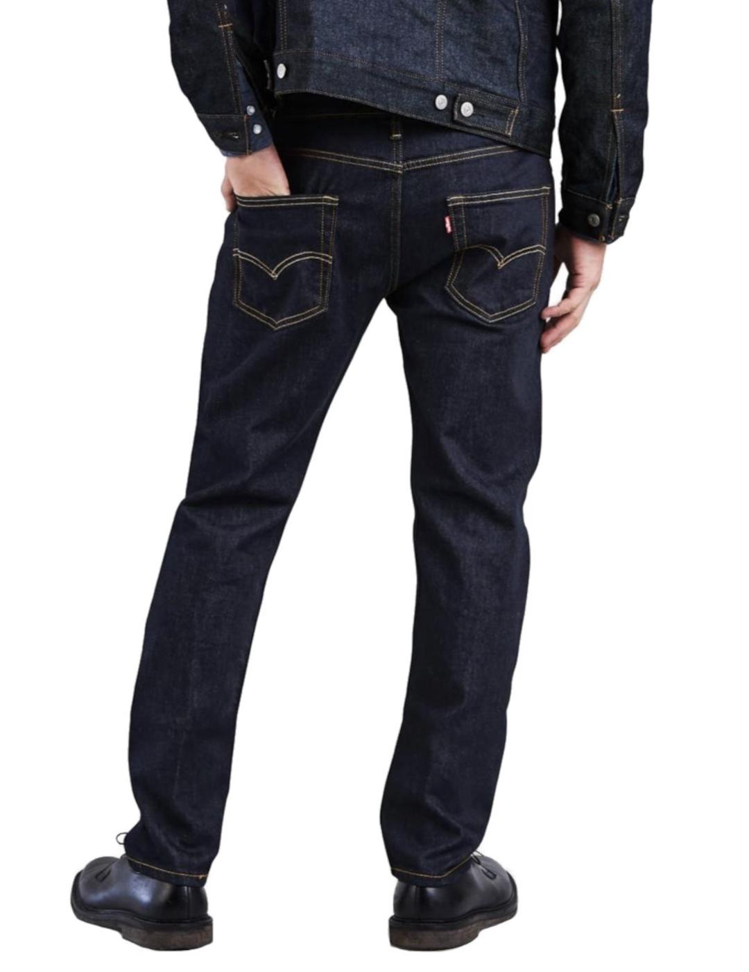 Vaqueros Levis 502 marino para hombre- z