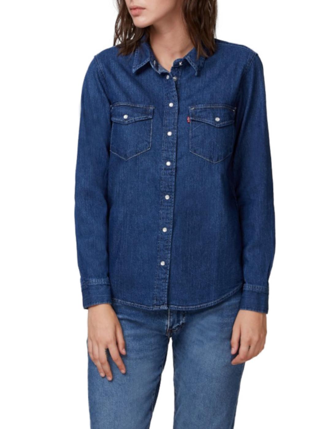 Camisa vaquera Levis para mujer- z