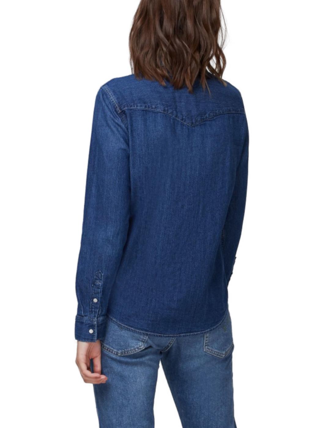 Camisa vaquera Levis para mujer- z