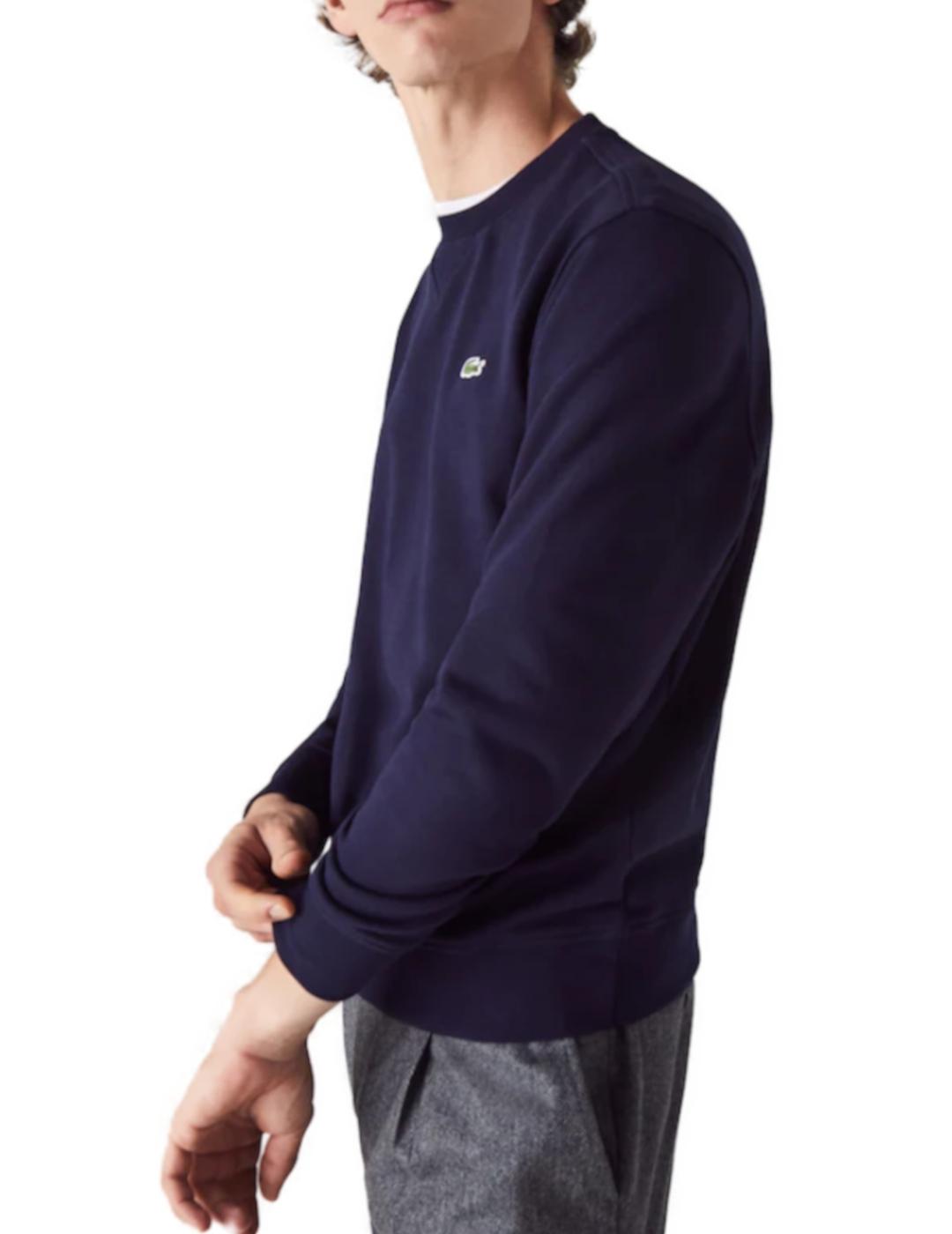 Sudadera Lacoste azul marino para hombre-z