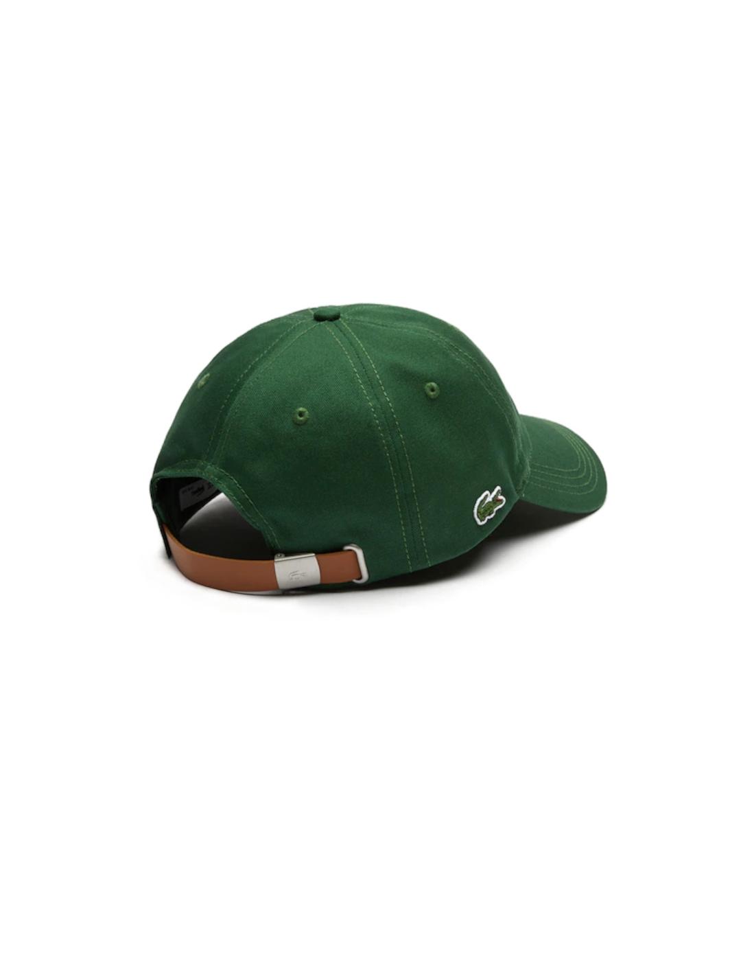 Gorra Lacoste verde unisex-z