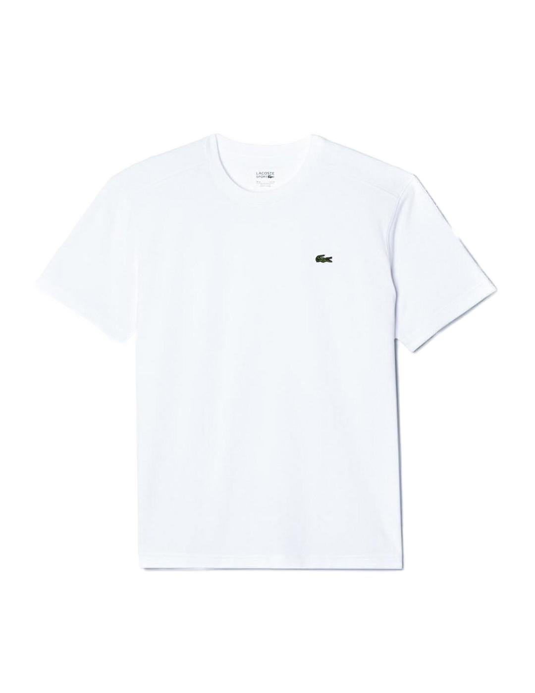 Camiseta básica Lacoste blanca para hombre- z