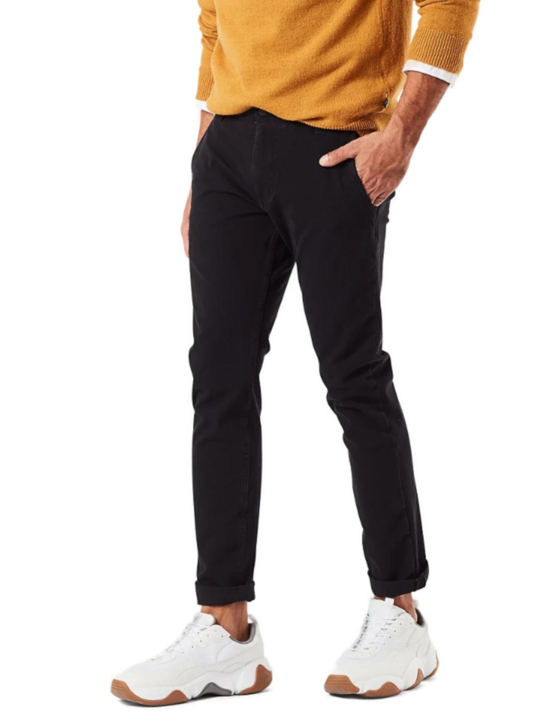 Pantalón Dockers chino negro para hombre-z