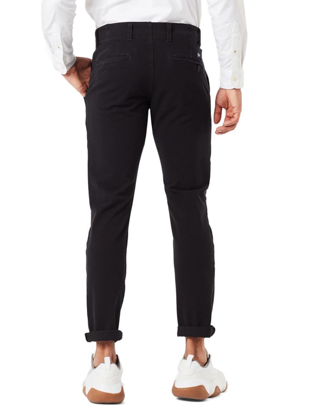 Pantalón Dockers chino negro para hombre-z