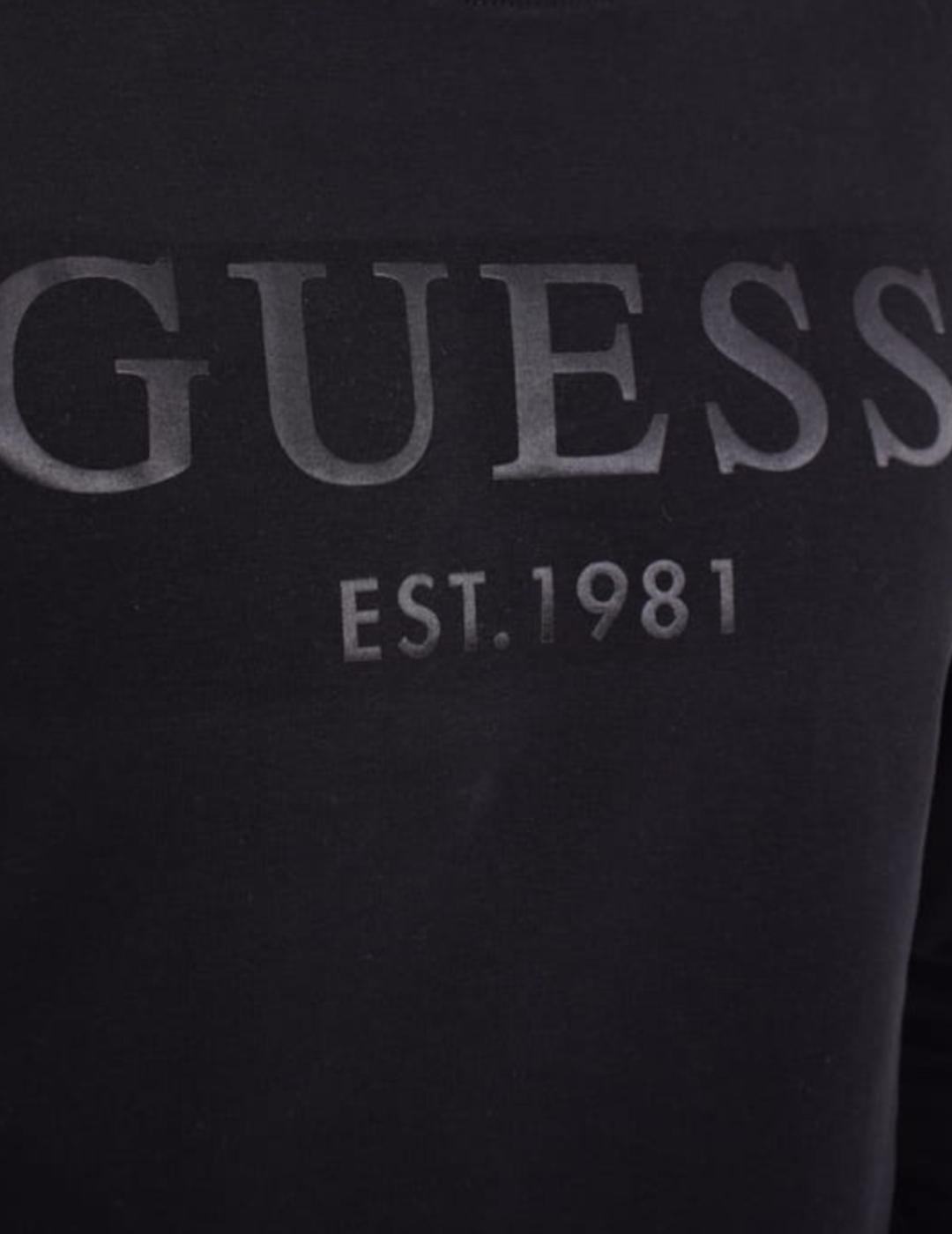 Sudadera Guess Beau negro para hombre-z