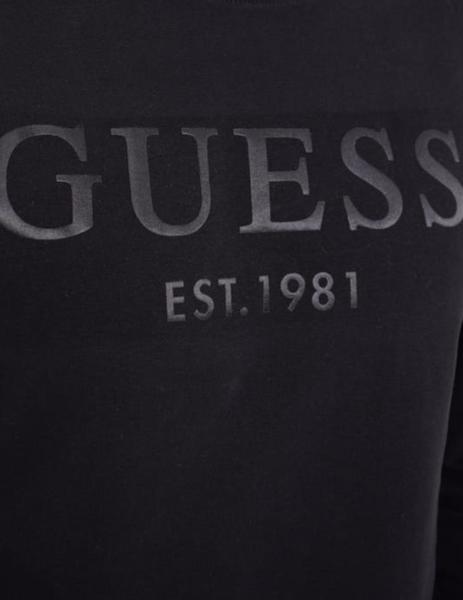 Sudadera Guess negro para