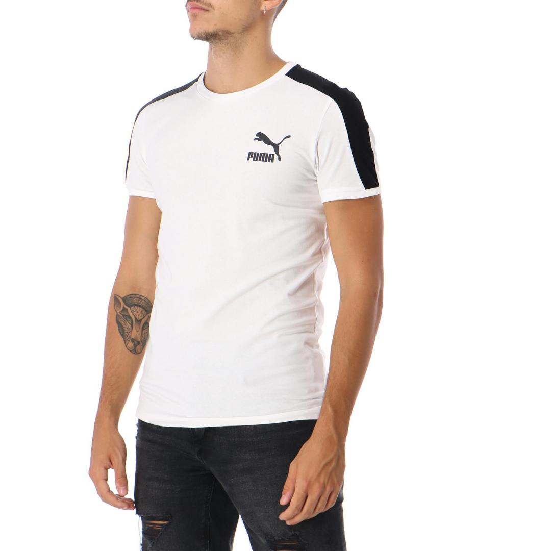 ICONIC T7 TEE CLIM FIT WHITE-V