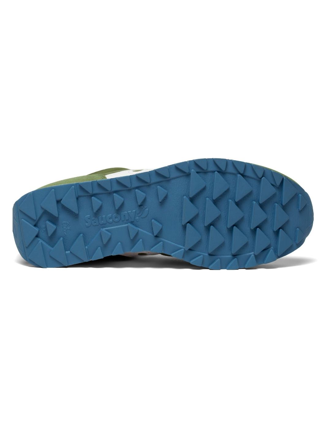 Zapatillas Saucony Jazz original verdes hombre -z