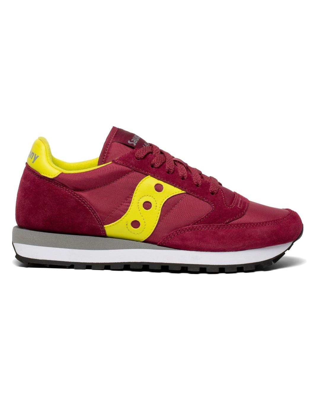 Zapatillas Saucony Jazz original granate mujer