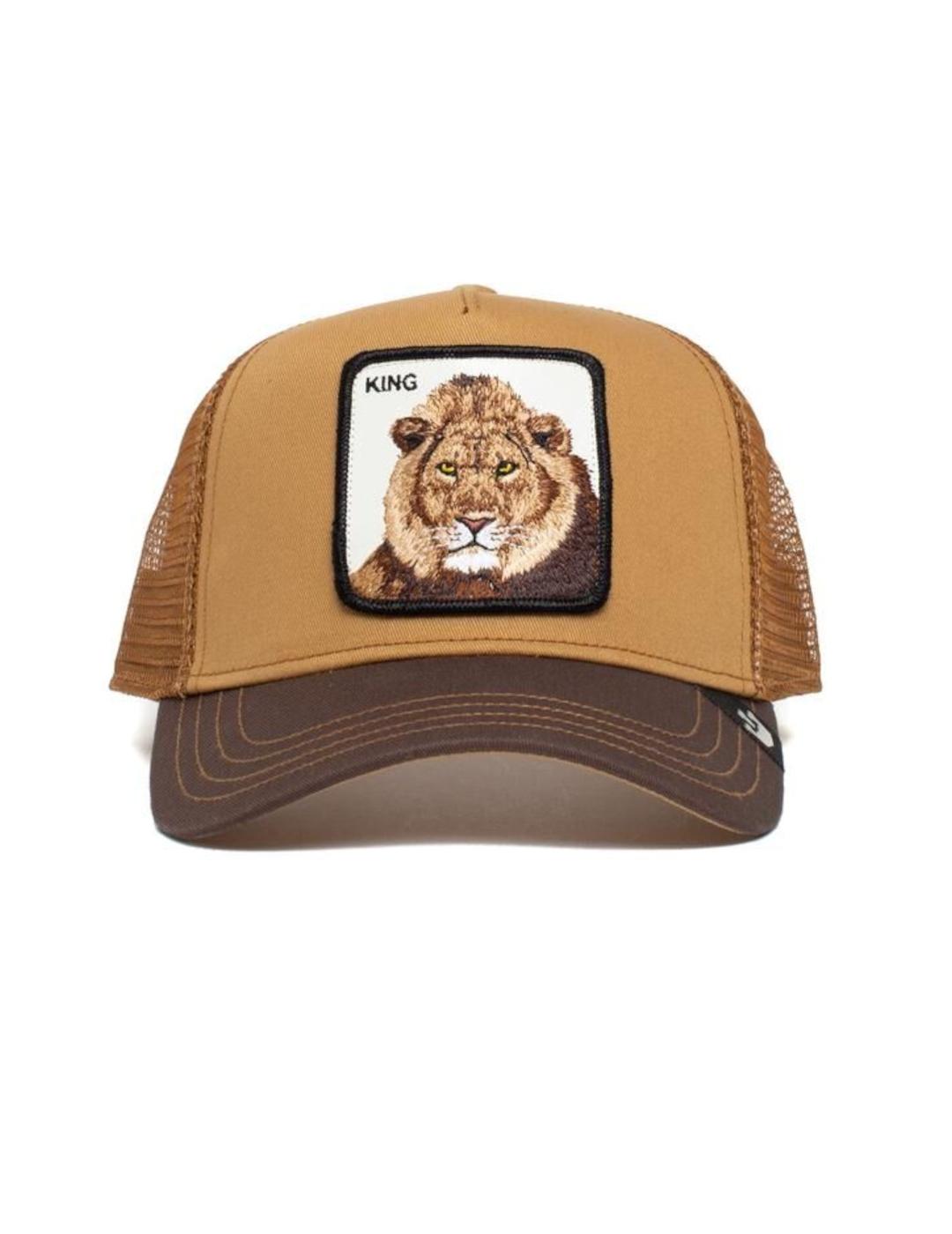 Gorra Goorin Bros King leon tonos marron-z
