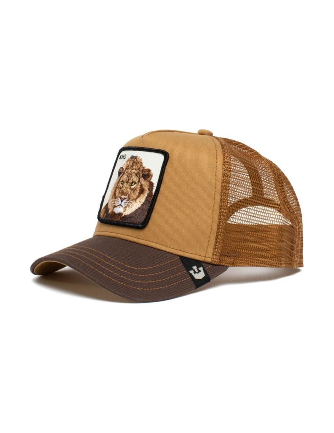 Gorra Goorin Bros King leon tonos marron-z