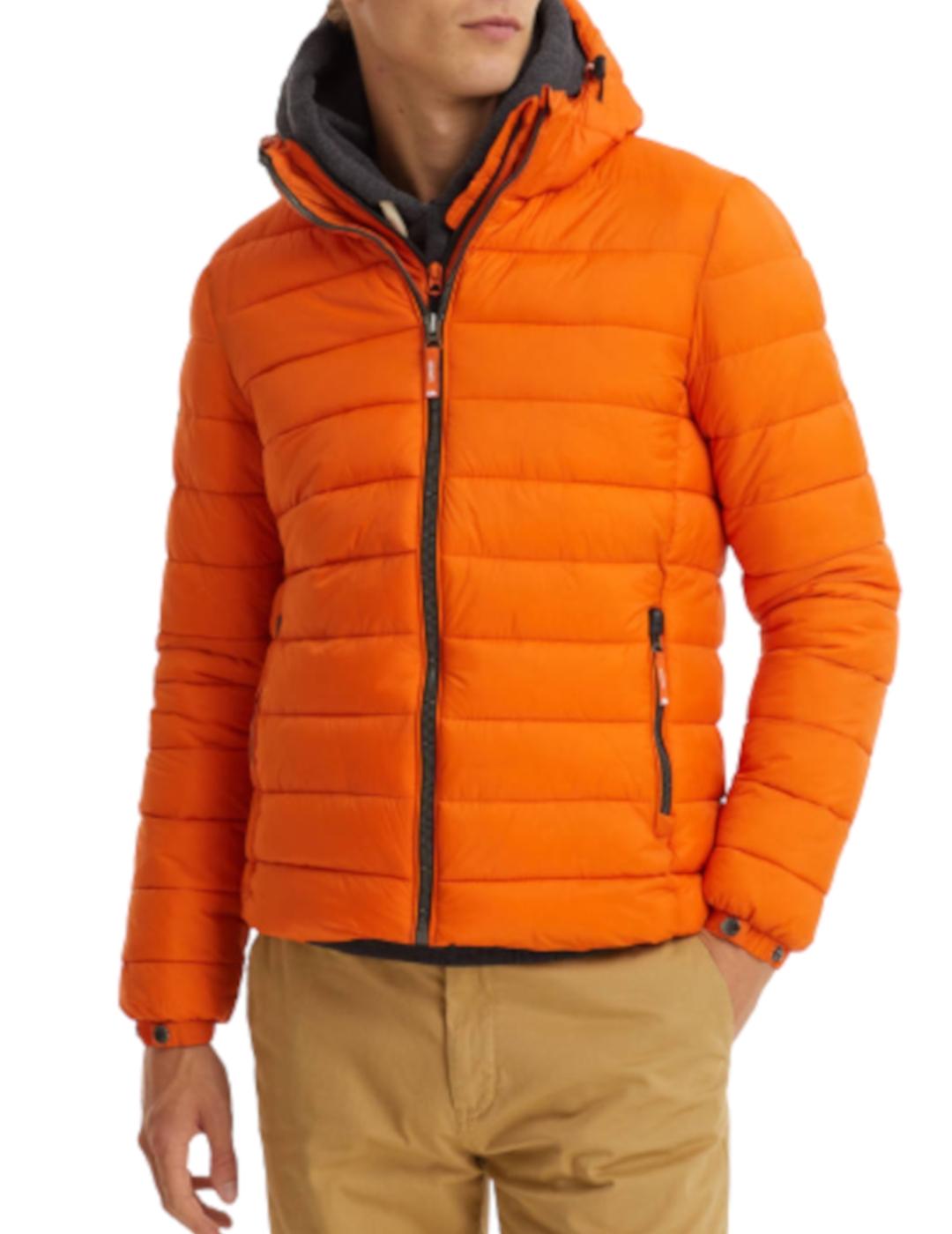 Plumas Superdry Fuji naranja para hombre-z