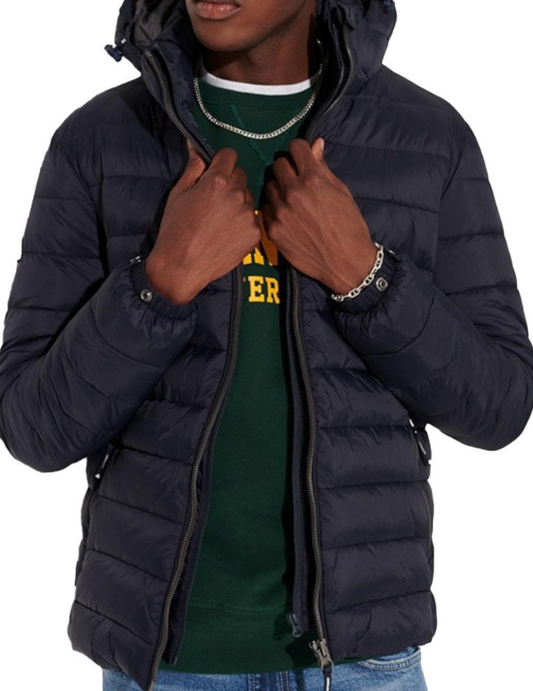 Plumas Superdry Fuji marino para hombre-z