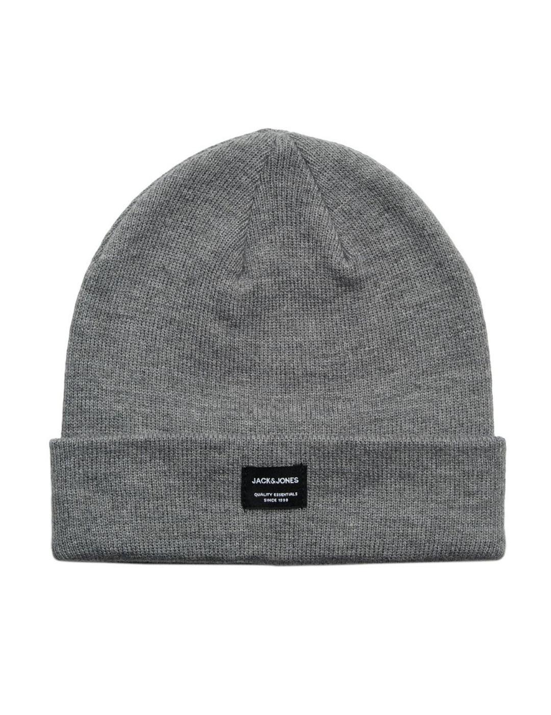 Gorro Jack - Jones de punto gris para hombre- z