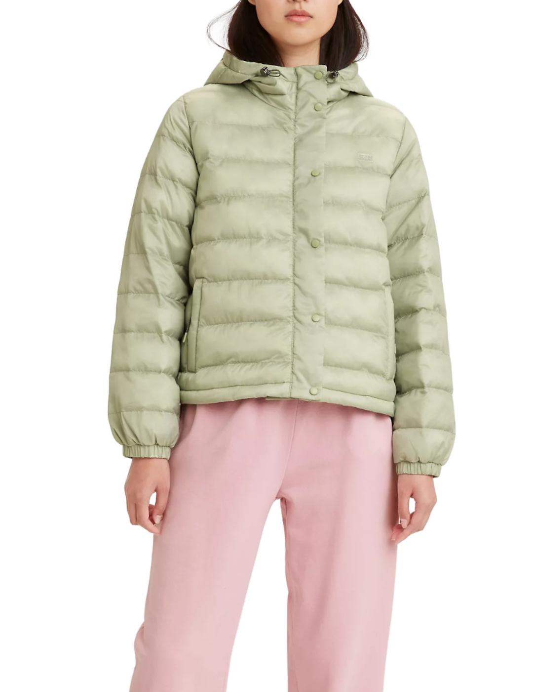 Plumifero Levi´s verde menta para mujer -z