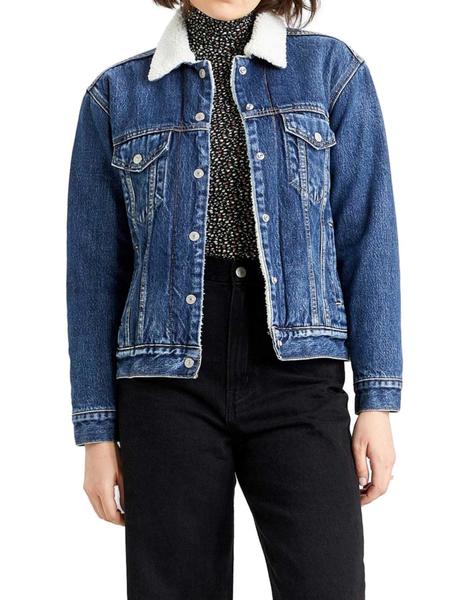 Cazadora tejana levis mujer cheap
