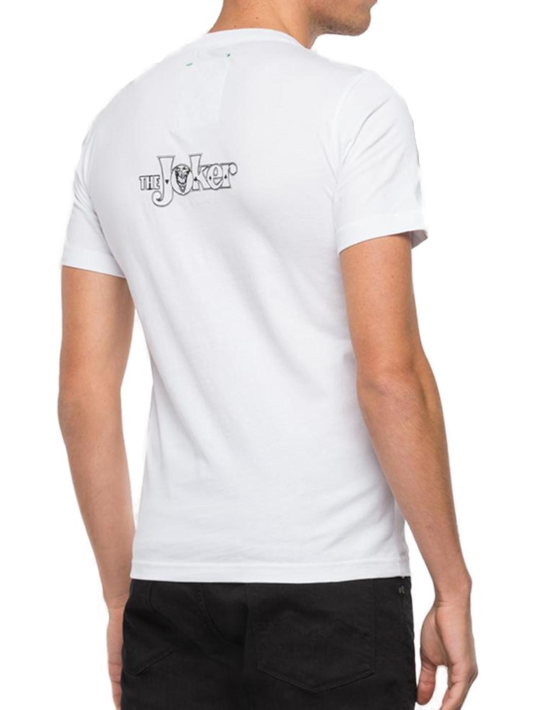 Camiseta Replay Jocker blanca para hombre-z
