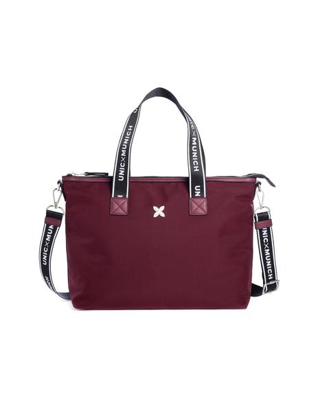 Bolso shopper granate best sale