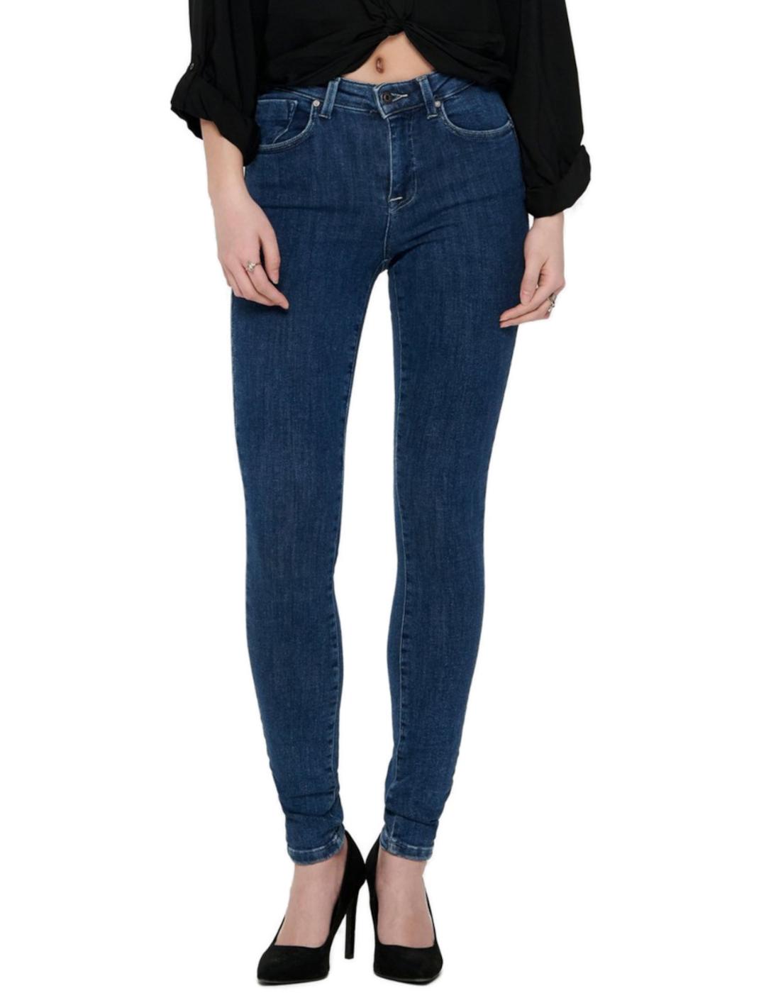 Vaquero Only Shape Up marino para mujer-z