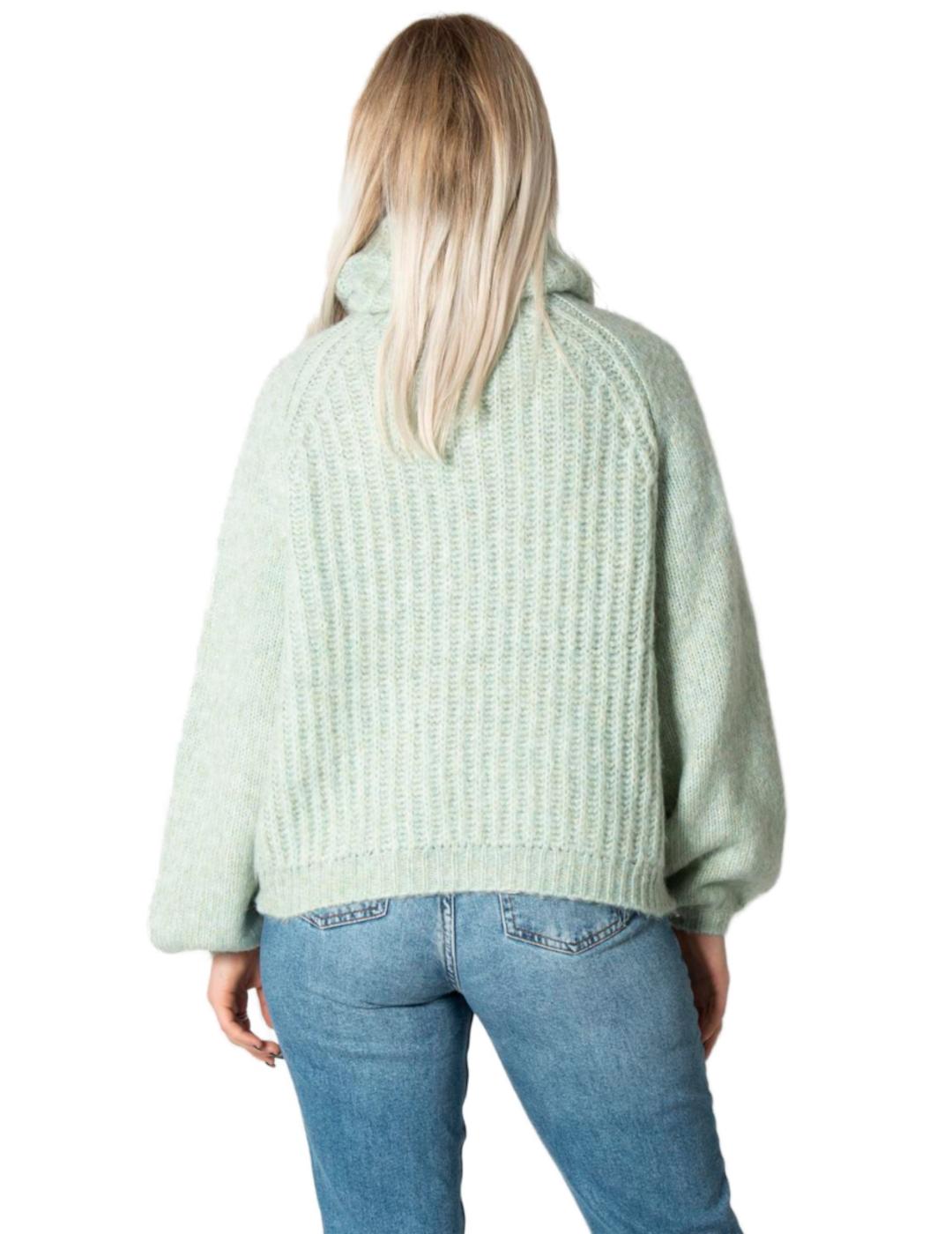 Jersey Only Scala verde menta para mujer-z