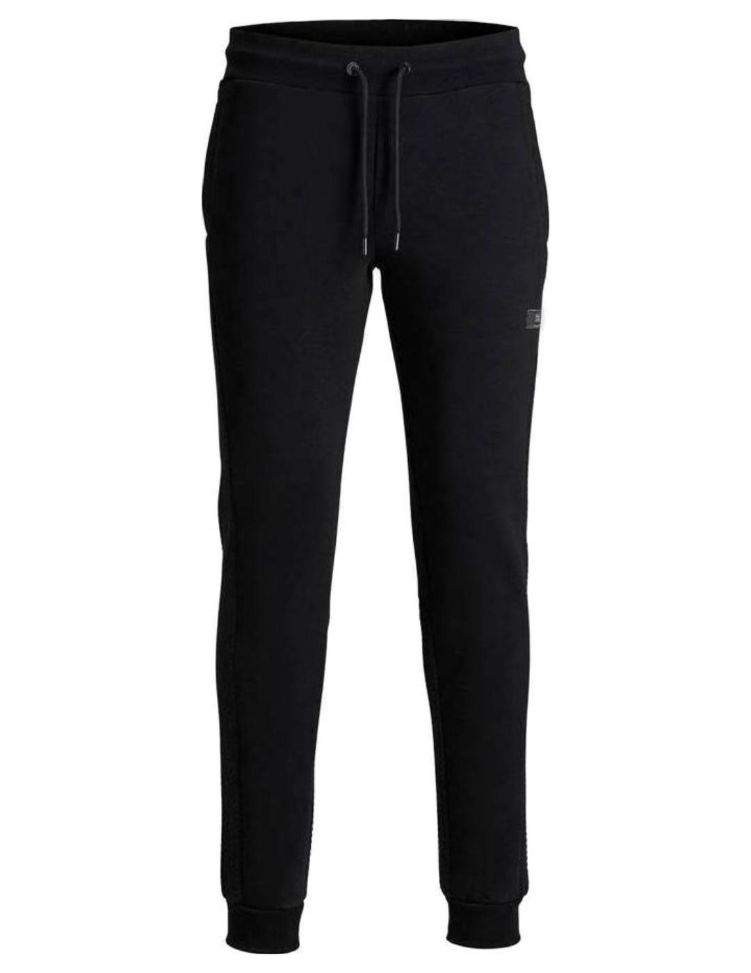 JACK AND JONES 12225078 JPSTGORDON JJANDY SWEAT PANTS Pantalones Chándal  Hombre Negro