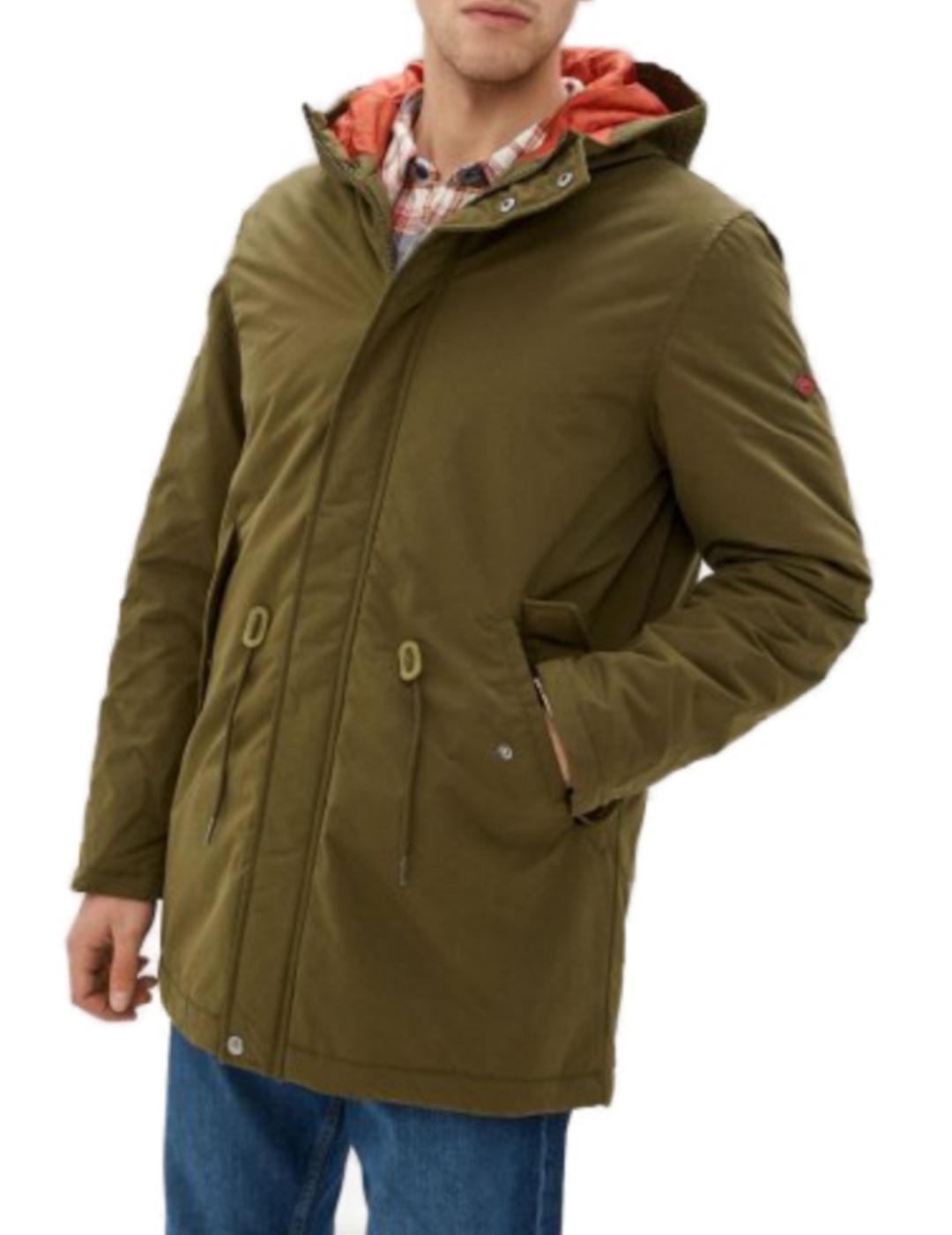 Parka Jack-Jones Chucky verde para hombre-z