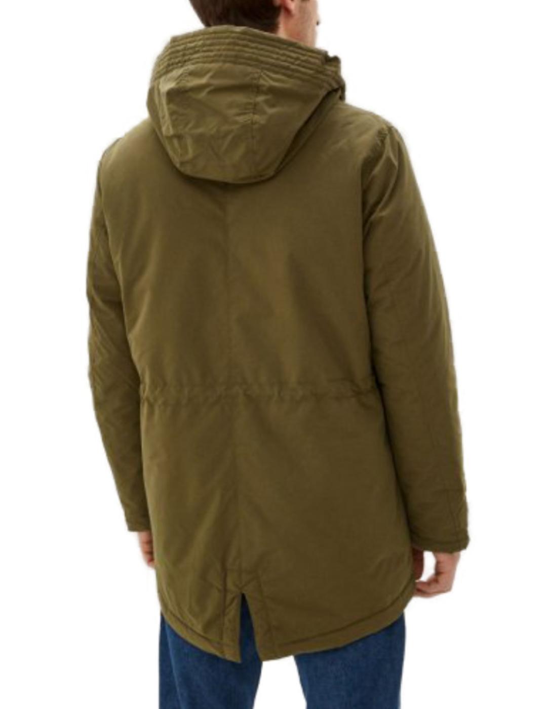 Parka Jack-Jones Chucky verde para hombre-z