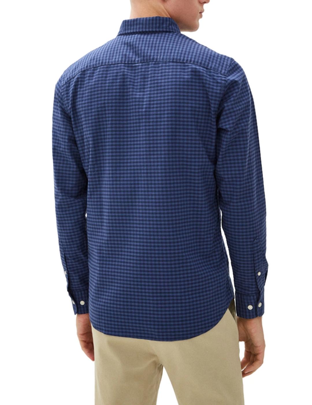Camisa Jack-Jones Blubrook indigo para hombre-z