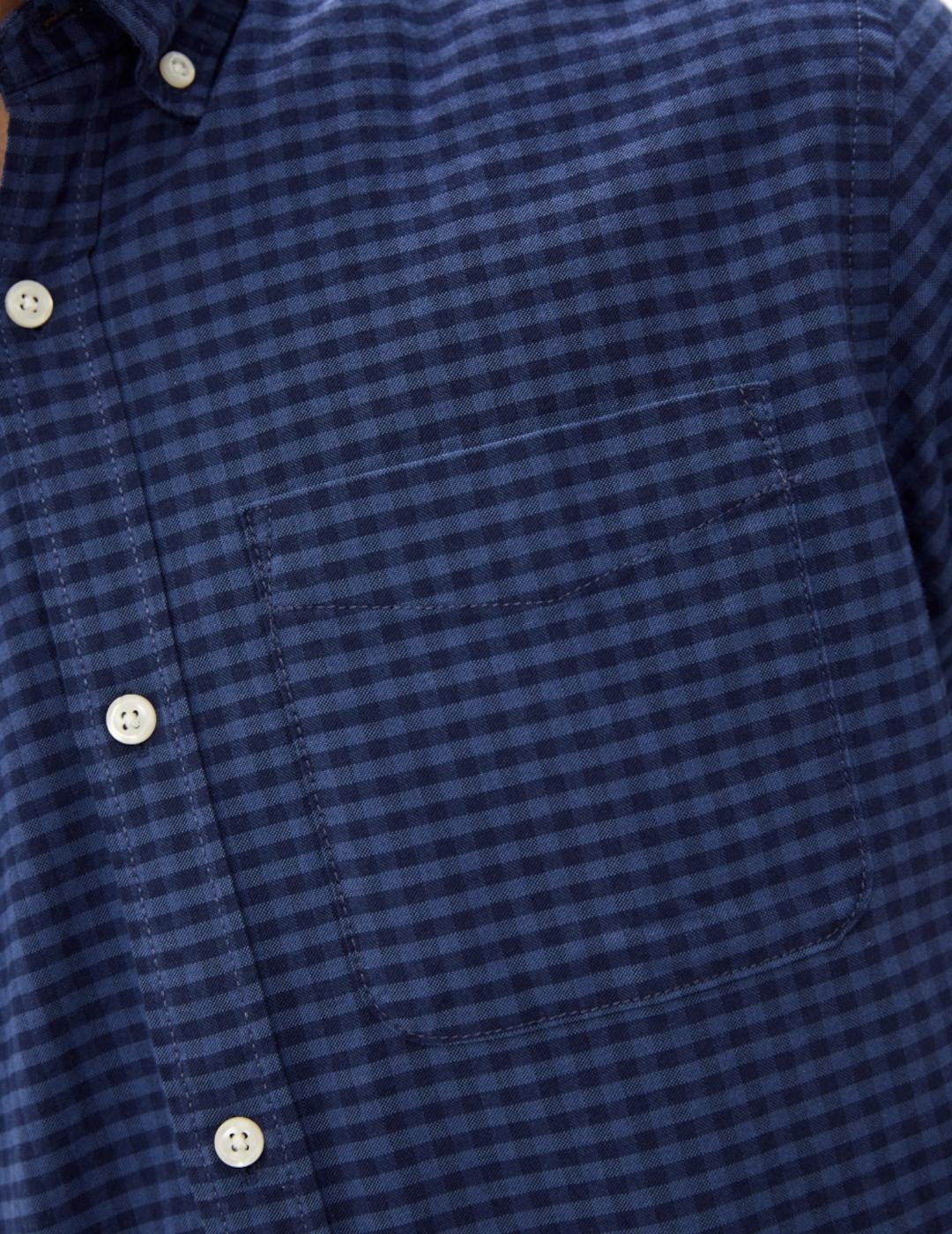 Camisa Jack-Jones Blubrook indigo para hombre-z