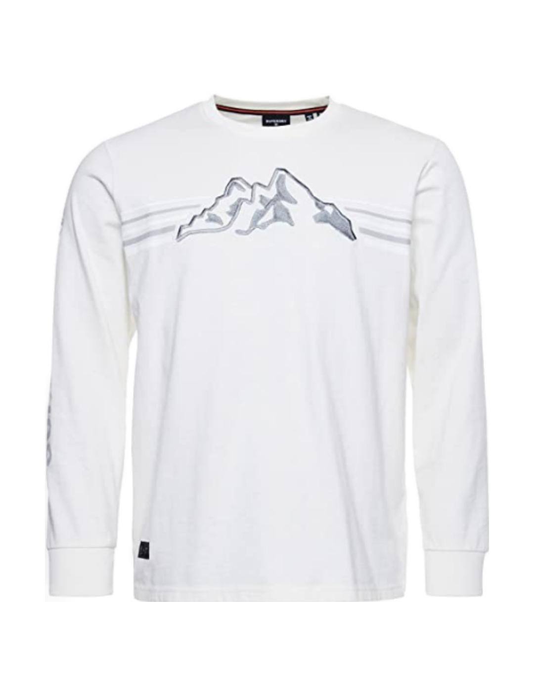 Camiseta Superdry Expedition blanco para hombre-z