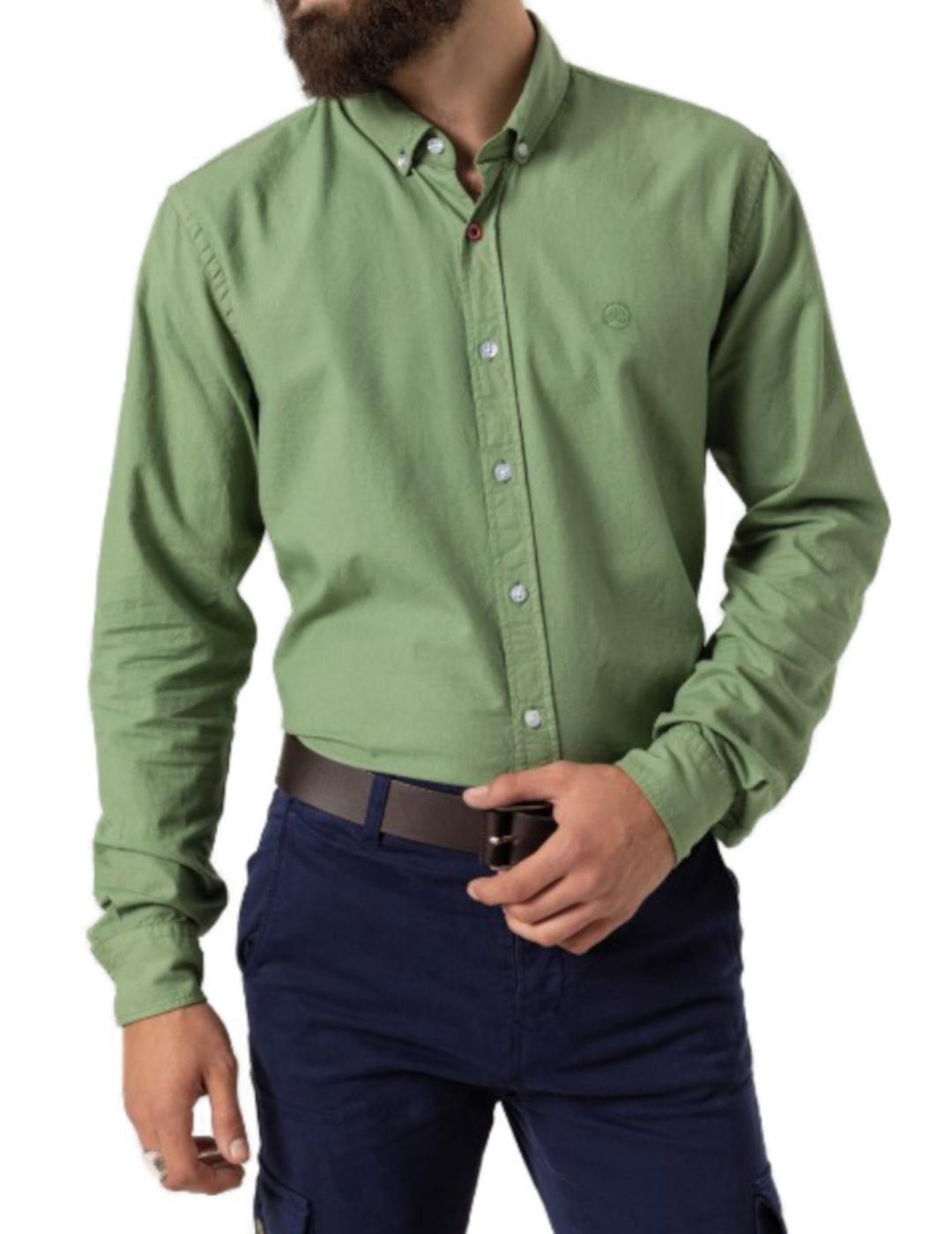 Camisa Altonadock verde para hombre-z