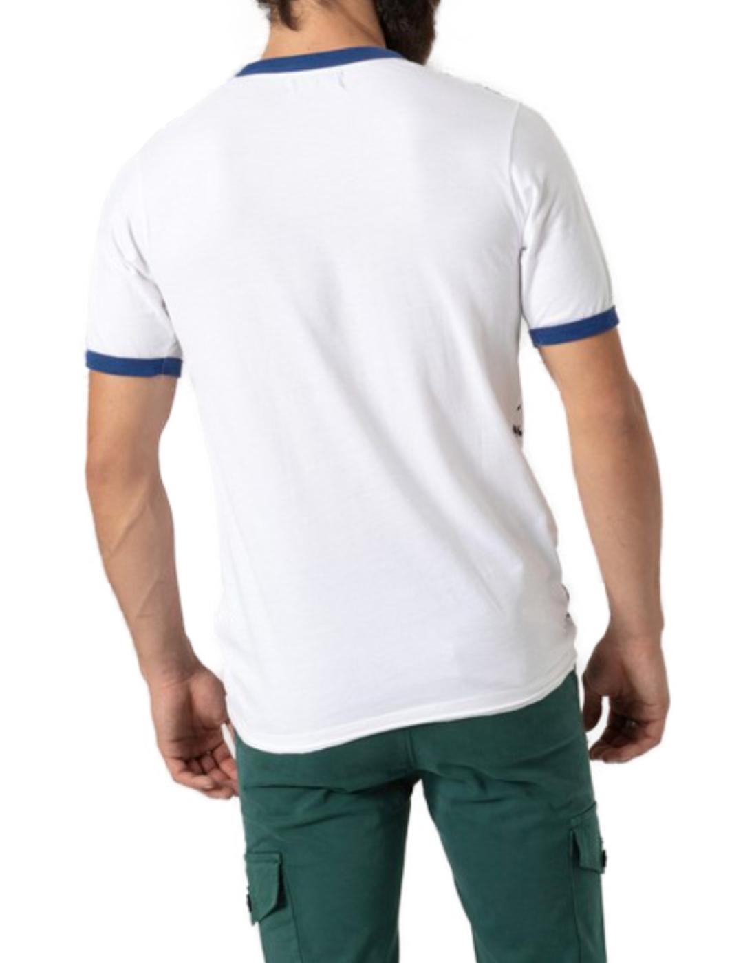Camiseta Altona blanco estampado para hombre-z