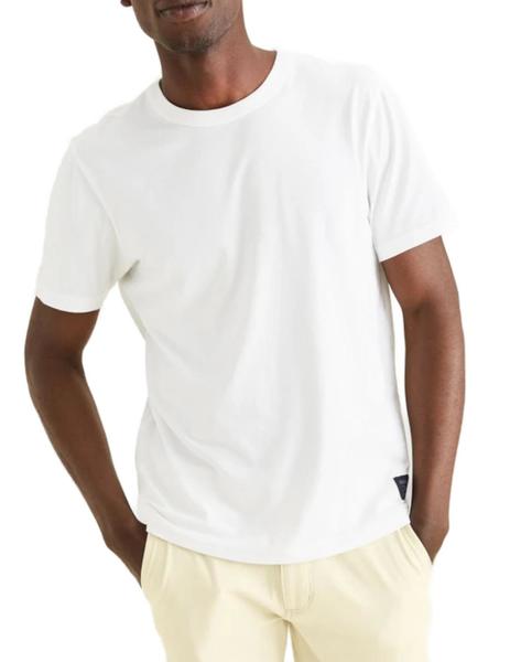 Camiseta Dockers Lucent blanca para hombre -z