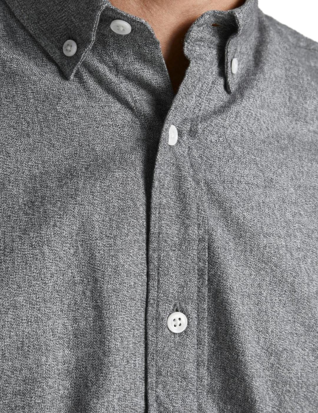 Camisa Jack&Jones gris para hombre-z