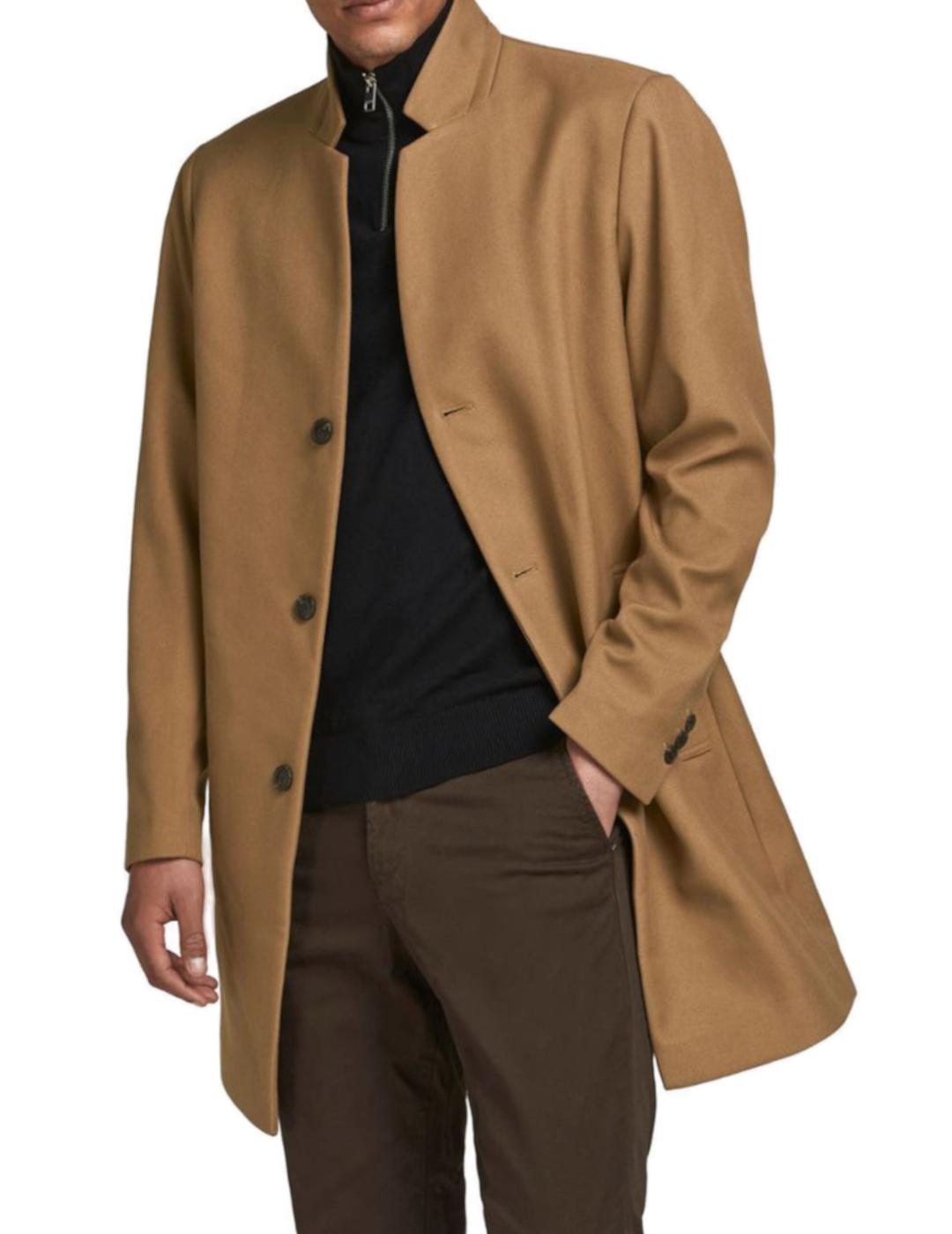 Abrigo Jack&Jones marrón para hombre-z