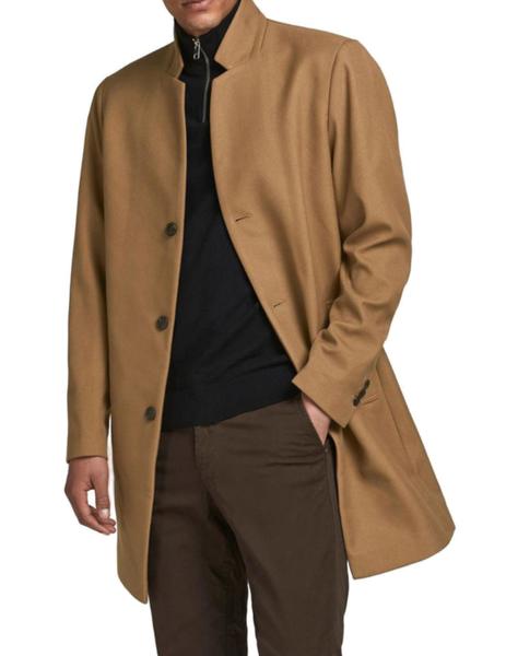 Emoción Necesito solitario Abrigo Jack&Jones marrón para hombre-z