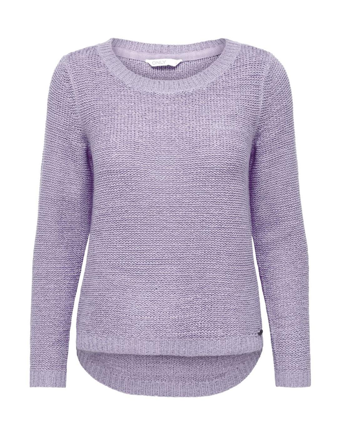 Jersey Only Geena color lila claro para mujer-a