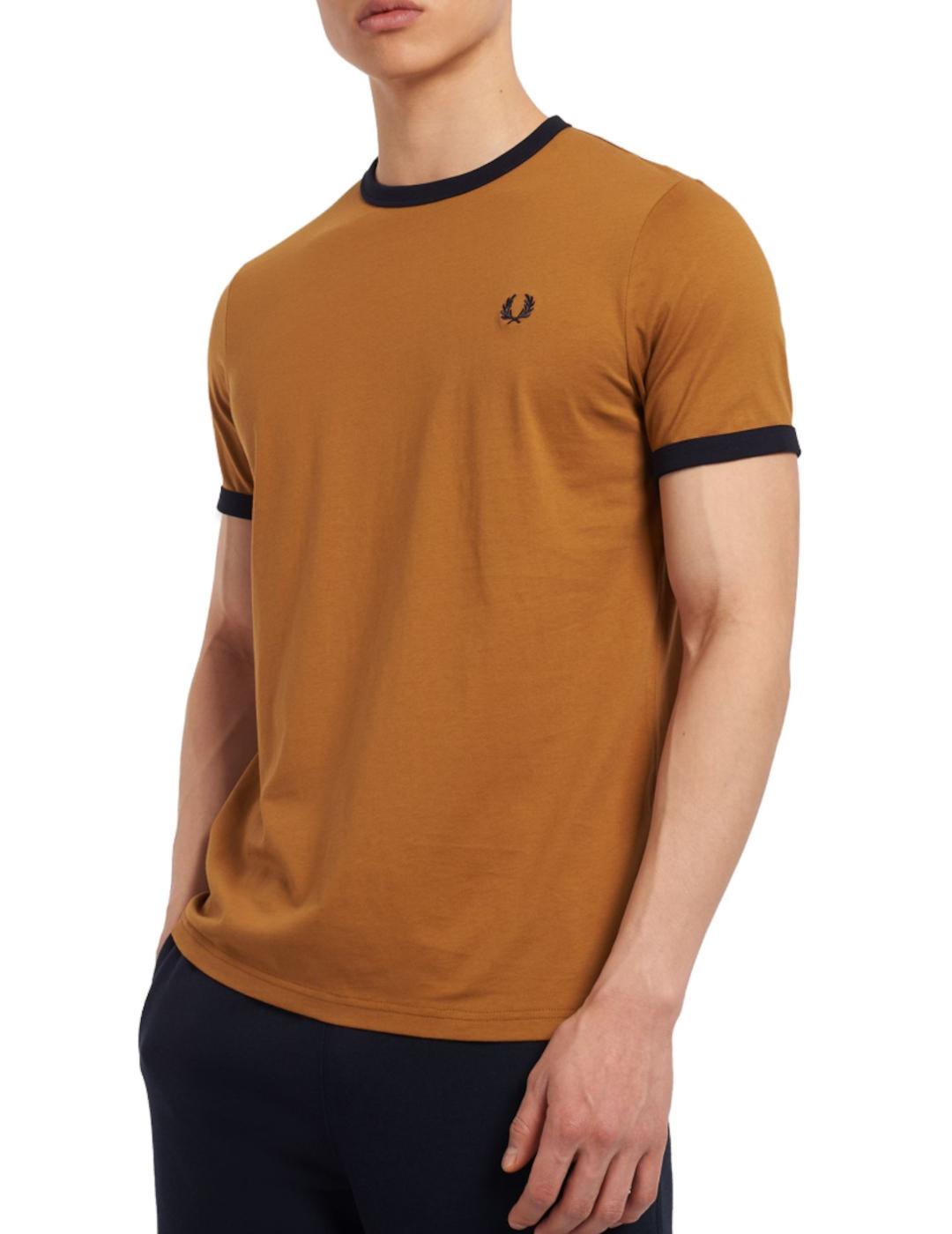 Camiseta Fred Perry logo camel para hombre-z