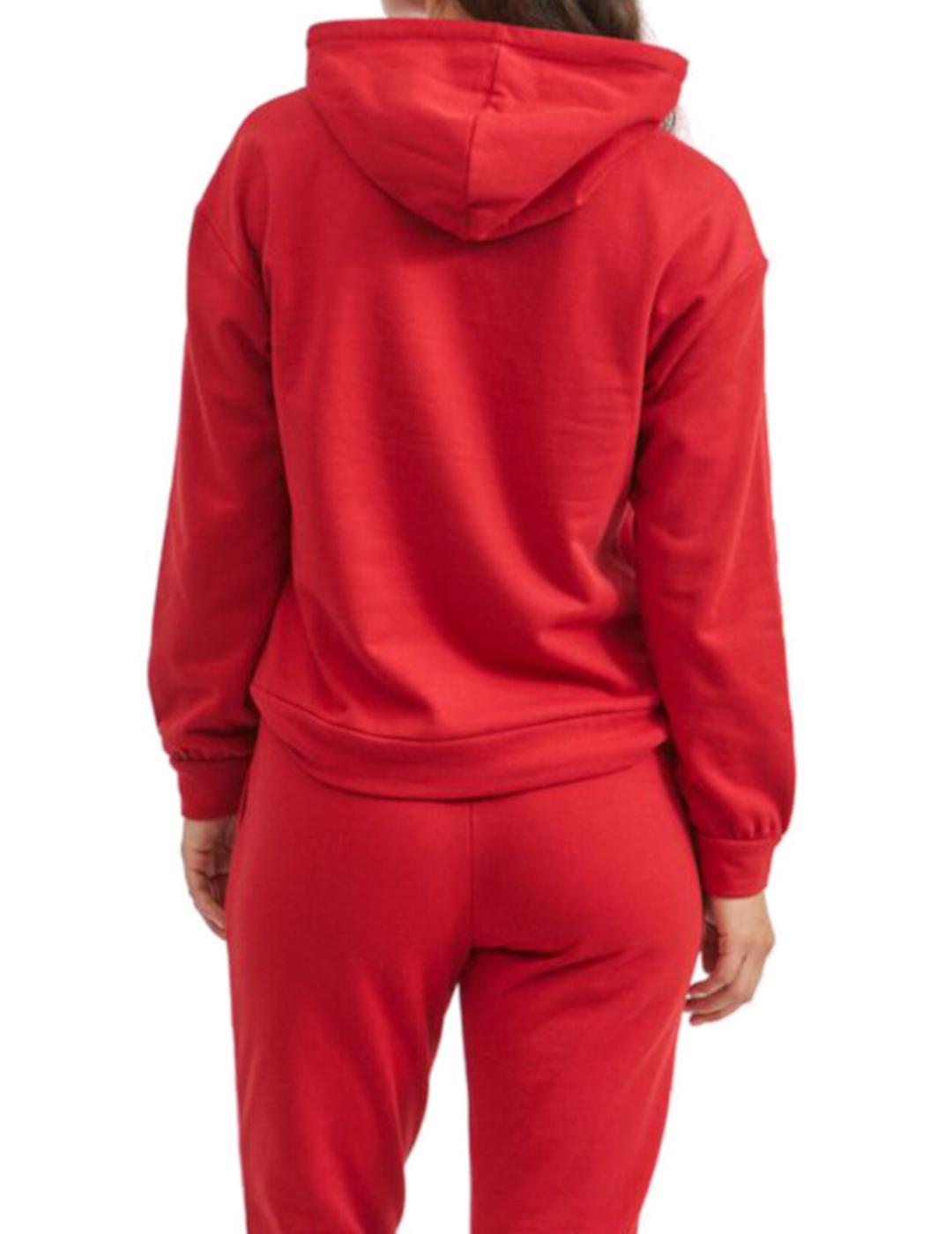 Sudadera Vila Rustie roja  para mujer-z